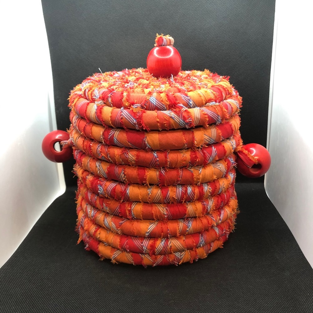 Fabric Container with lid